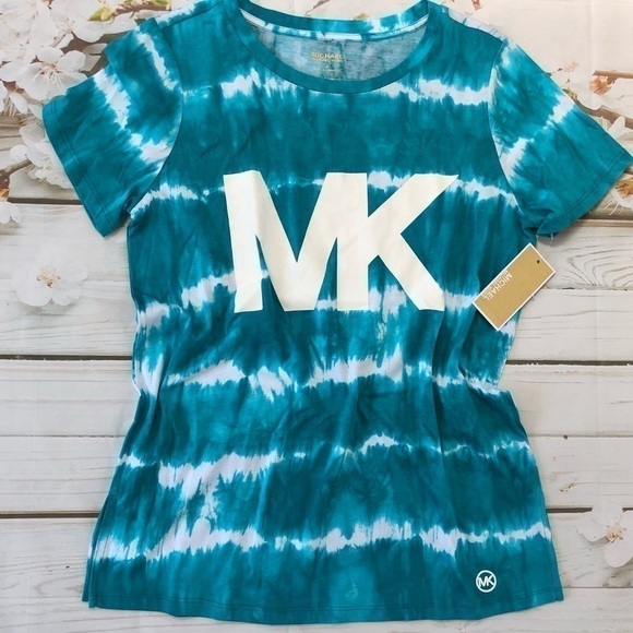 Michael kors tye dye tee blue/Small - Picture 7 of 7